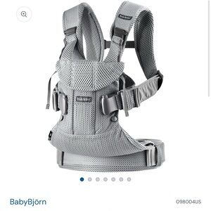 Baby Bjorn Grey Mesh EUC carrier